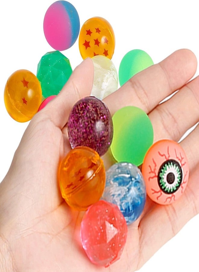 Promote Trader Pack of 10 Size 32 mm Crazy Bouncing Balls Birthday Return Gifts for Boys Kids Indoor Outdoor Games for Kids - Image 4